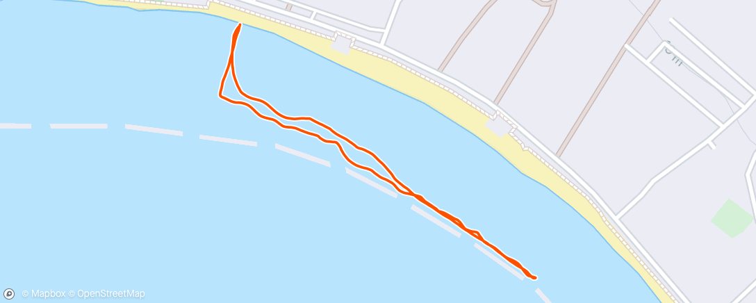 Mapa da atividade, Geroskipou Swim