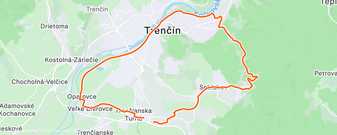 Map of the activity, A ako sa mi nechcelo 🫣