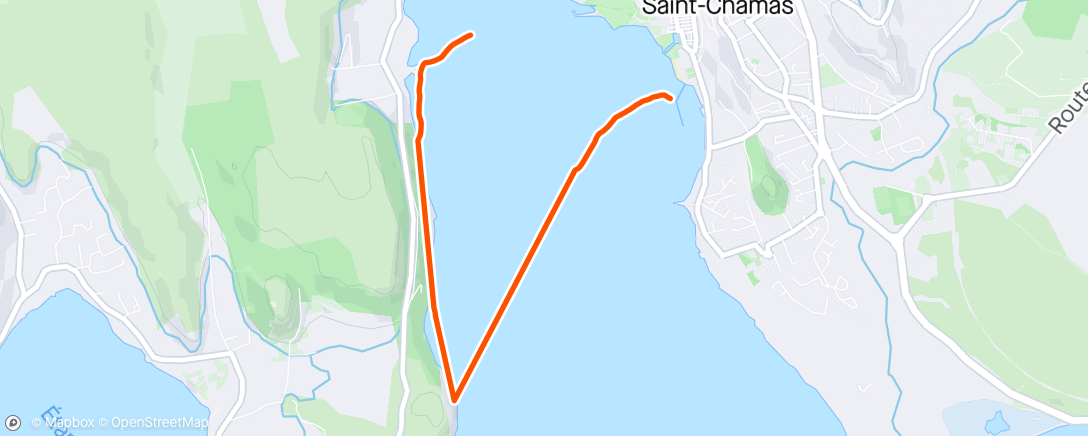Map of the activity, Cani-kayak-paddle-picnic....binouze et saucisson au bord de l'eau