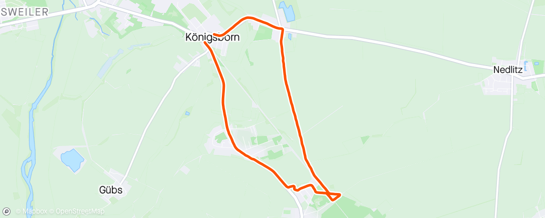 Map of the activity, 🐕 🏃‍♂️