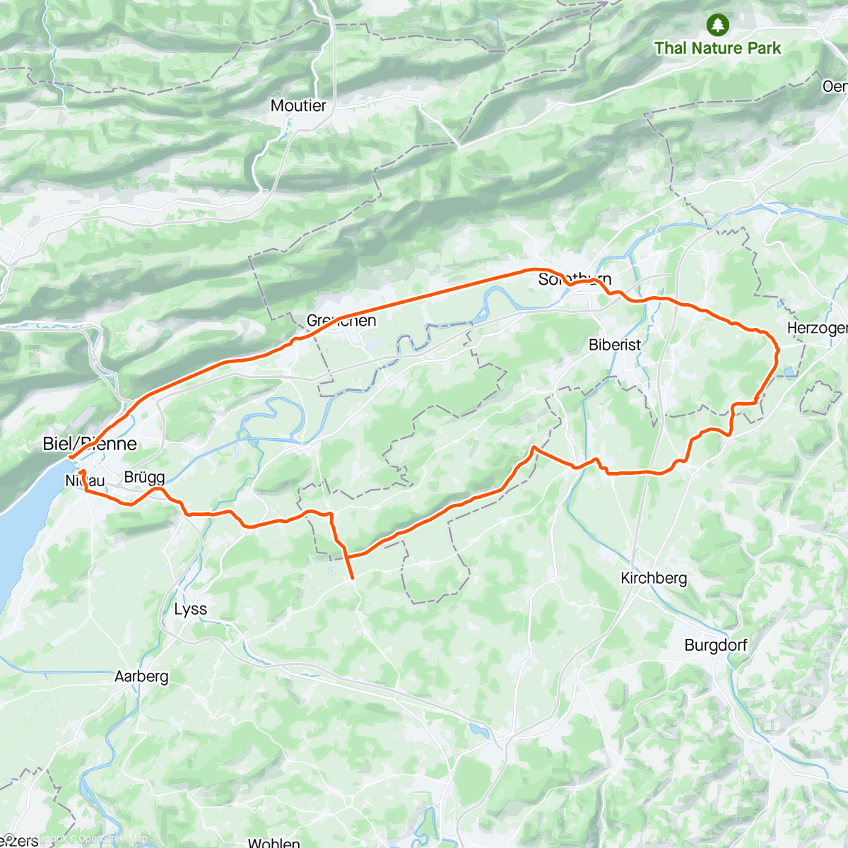 Mapa de la actividad, 80K Z2/3 No Breaks