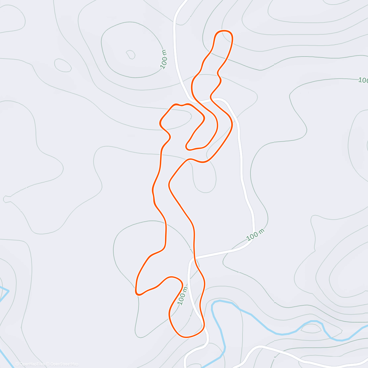 Peta aktivitas, Zwift - Group Run: Stage 1 - Run - Tour de Zwift on Castle Crit Run in Makuri Islands