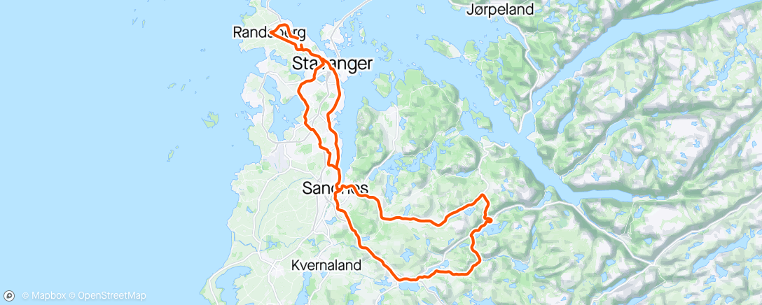 Map of the activity, Lunsjtrokk