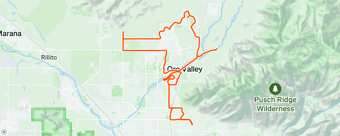 Map of the activity, Tunnel Tuesday
