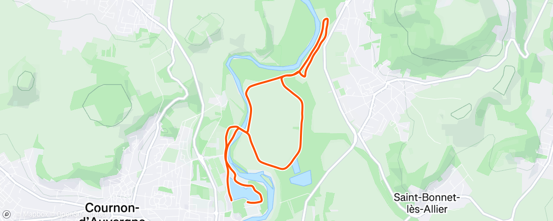 Mapa de la actividad, Canicross canivulcain 🐕‍🦺🏃