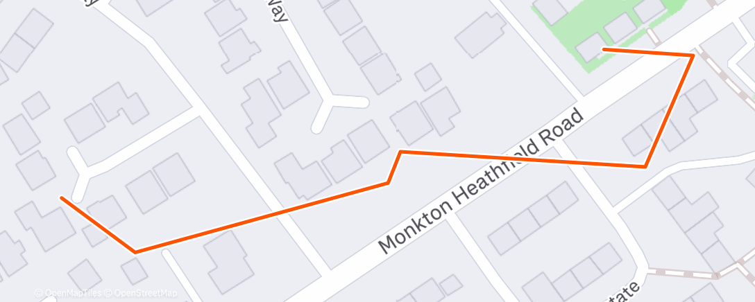 Карта физической активности (Morning walk)