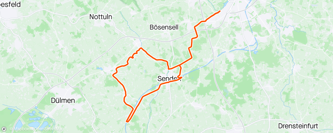 Map of the activity, Versendung auf Schotter