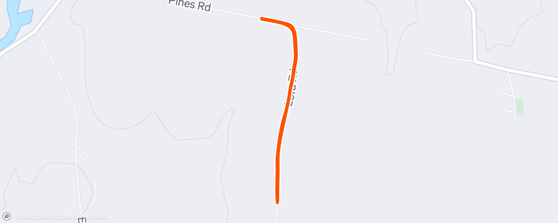 Map of the activity, Afternoon Walk