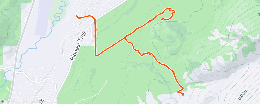 Map of the activity, New bike day!