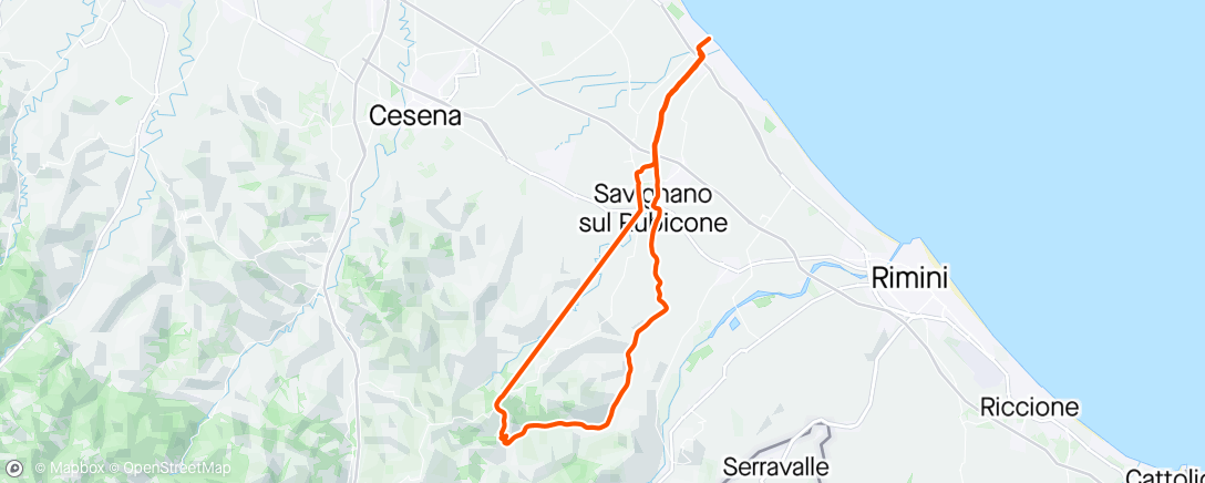 Map of the activity, 🇮🇹 Recovery cafe ride ☕