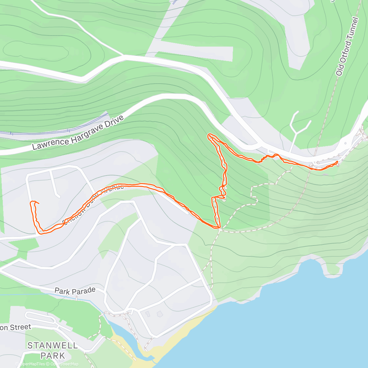 Map of the activity, 🐕 ⛰️ 💨