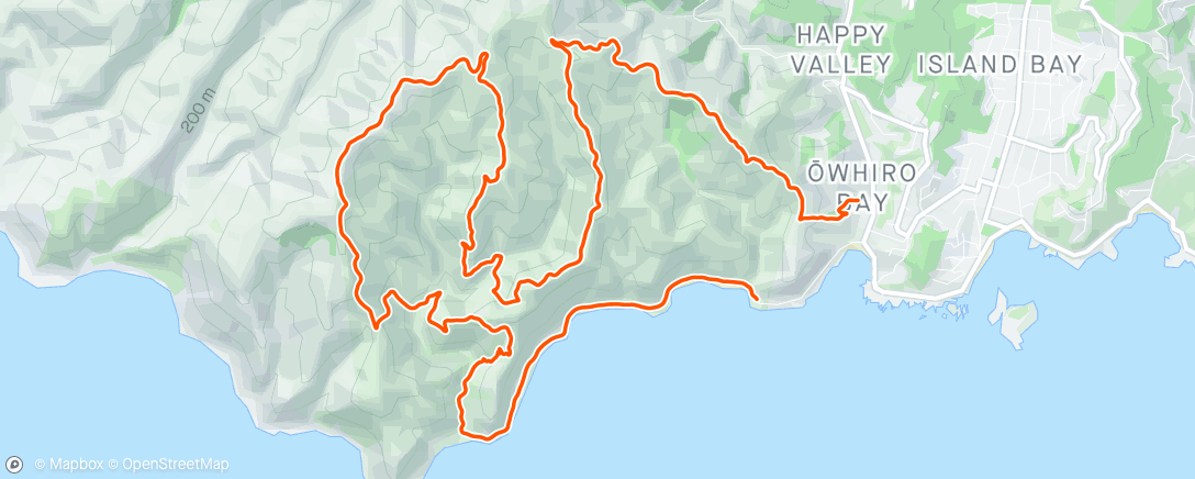 Map of the activity, Xterra Red Rocks 🪨