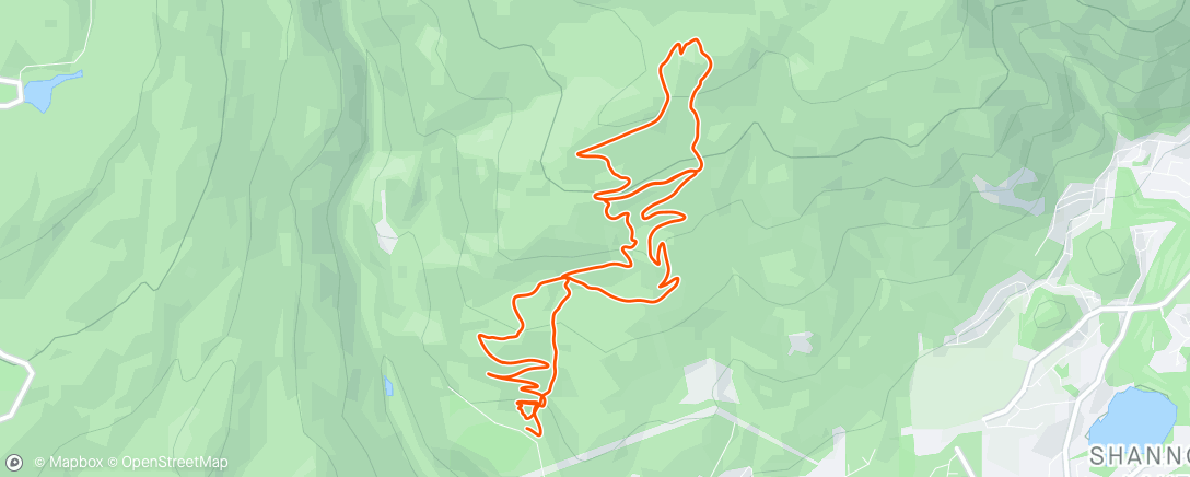 Map of the activity, Master 30+ ride