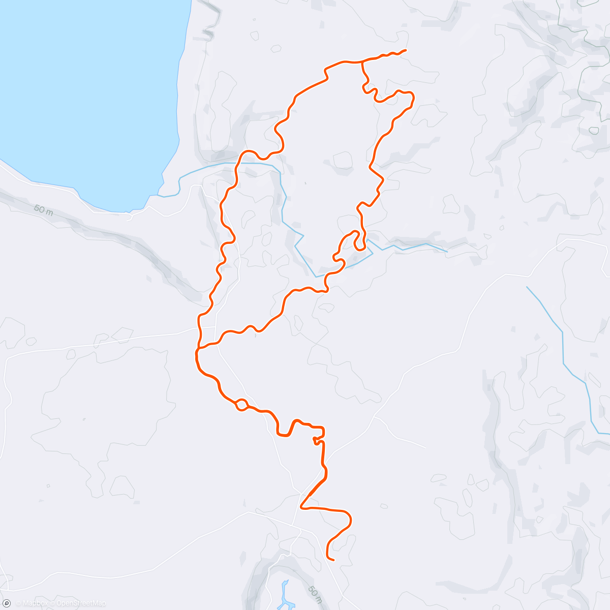 Map of the activity, Zwift - Pacer Group Ride: Wandering Flats in Makuri Islands with Bernie