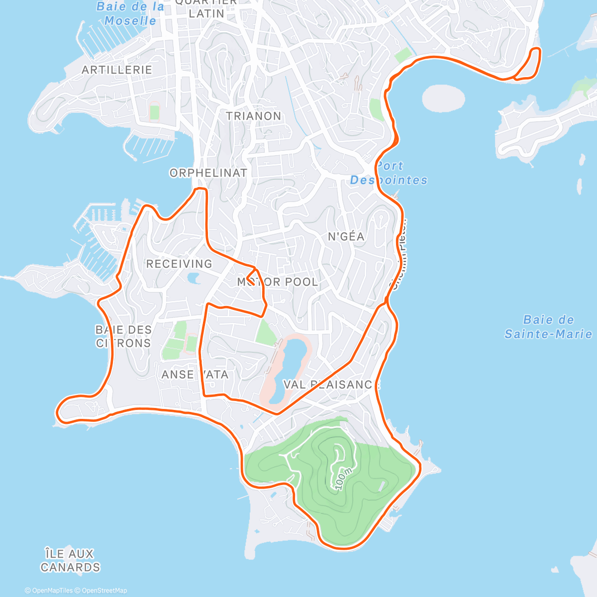 Карта физической активности (Première sortie à avec la princesse sur son nouveau bolide attaché au Follow Me)