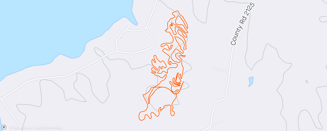 Map of the activity, Preride with SRMTB