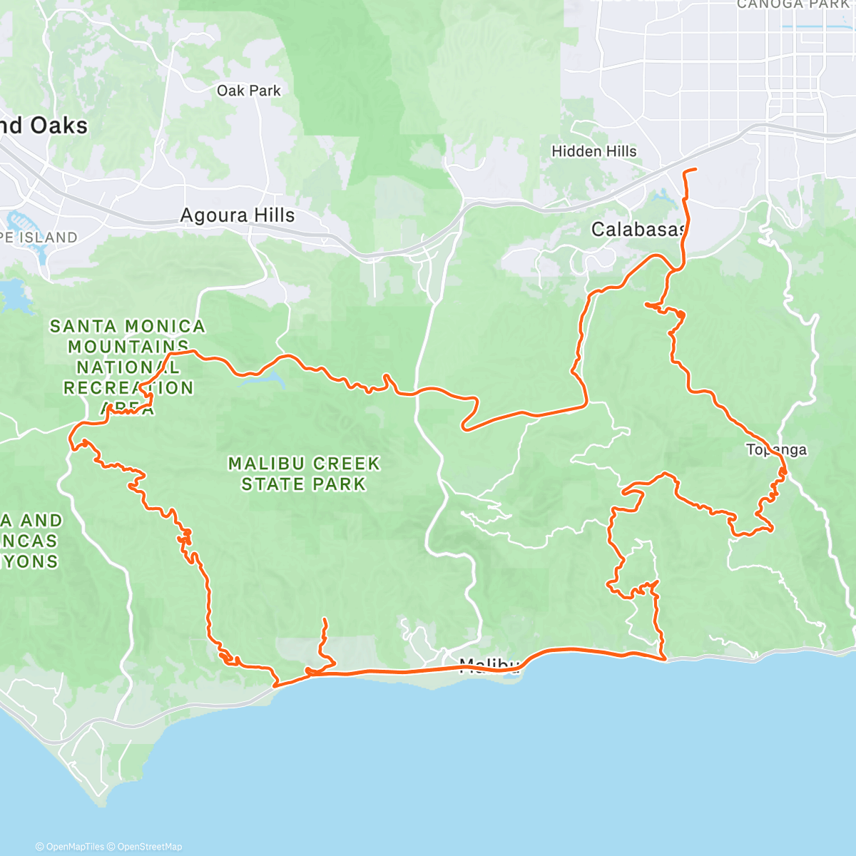 Map of the activity, Workout says 10 min threshold. 400 is not my threshold but I got excited