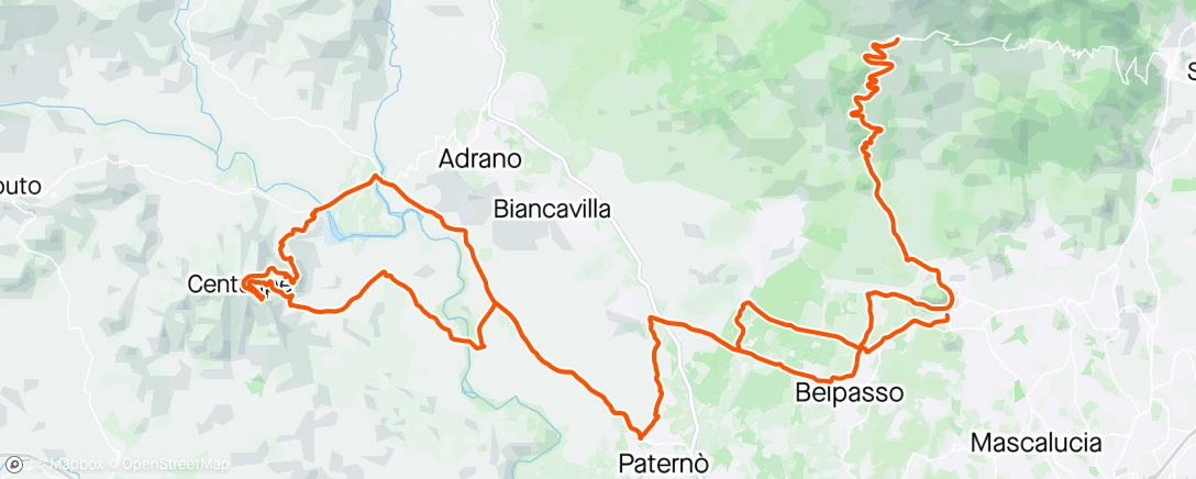 Map of the activity, Etna Altitude Training 🌋 - Day 6