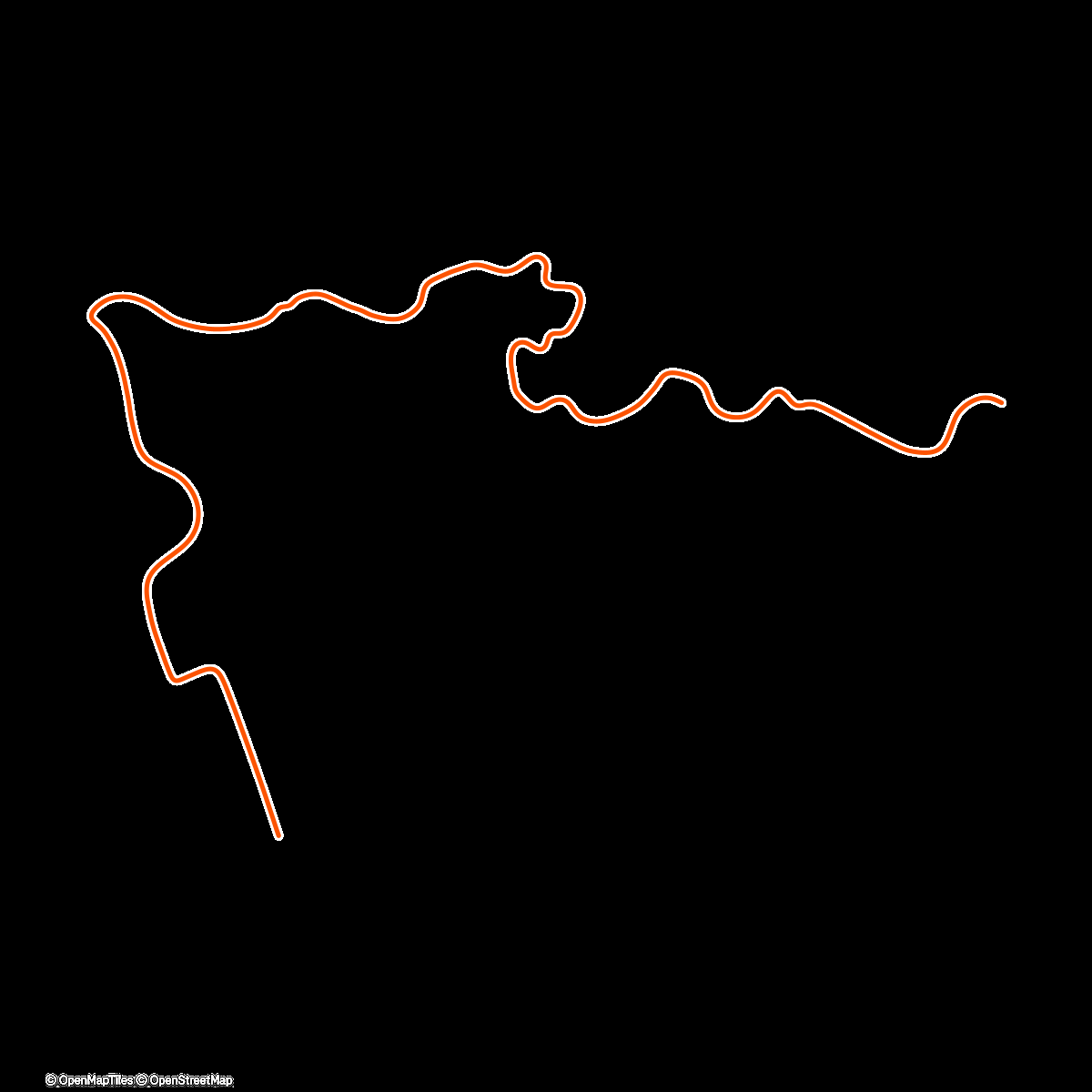 Map of the activity, Zwift - Tick Tock in Watopia