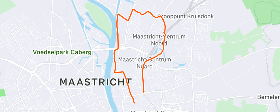 Map of the activity, Big recap met Mir