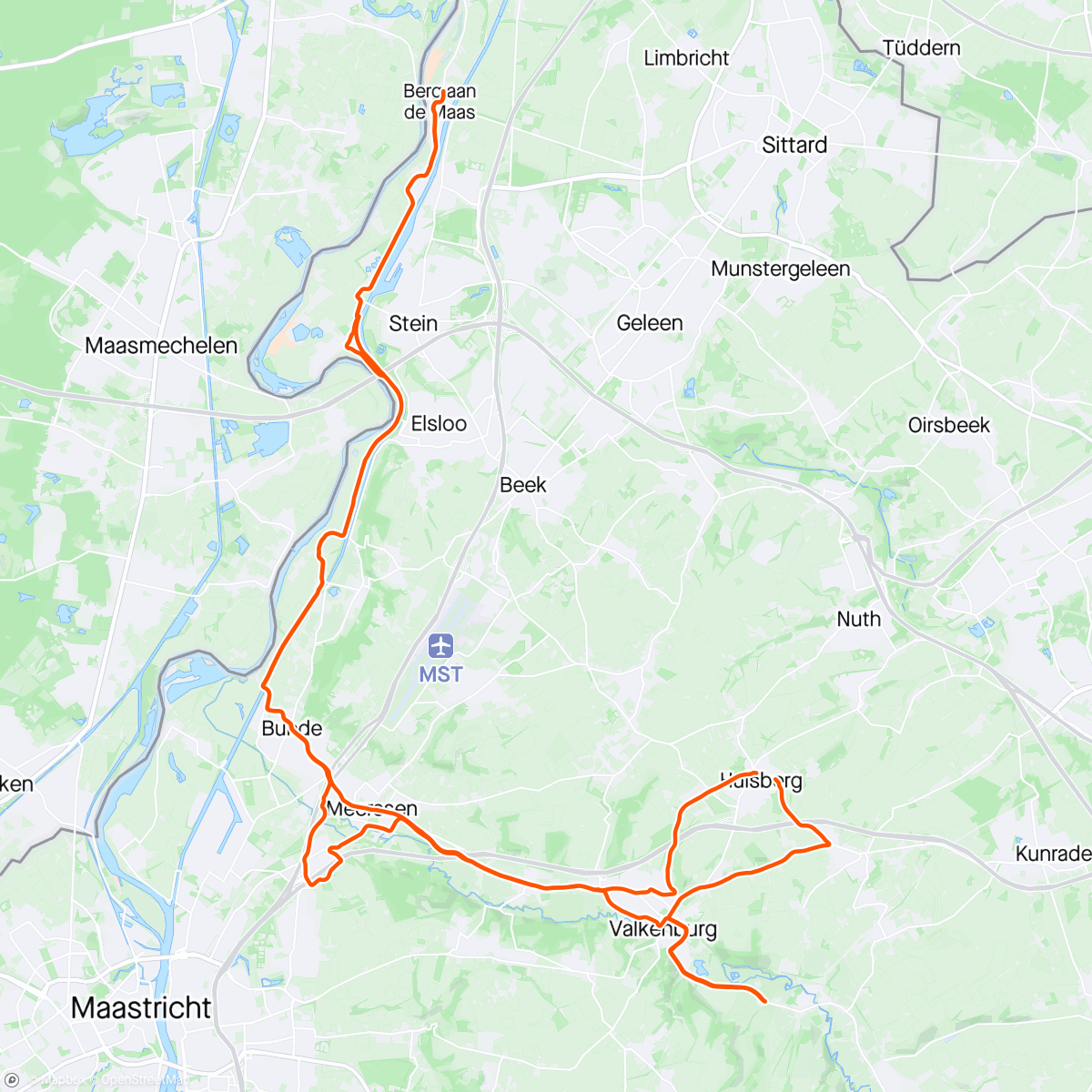 Map of the activity, Following the kanal