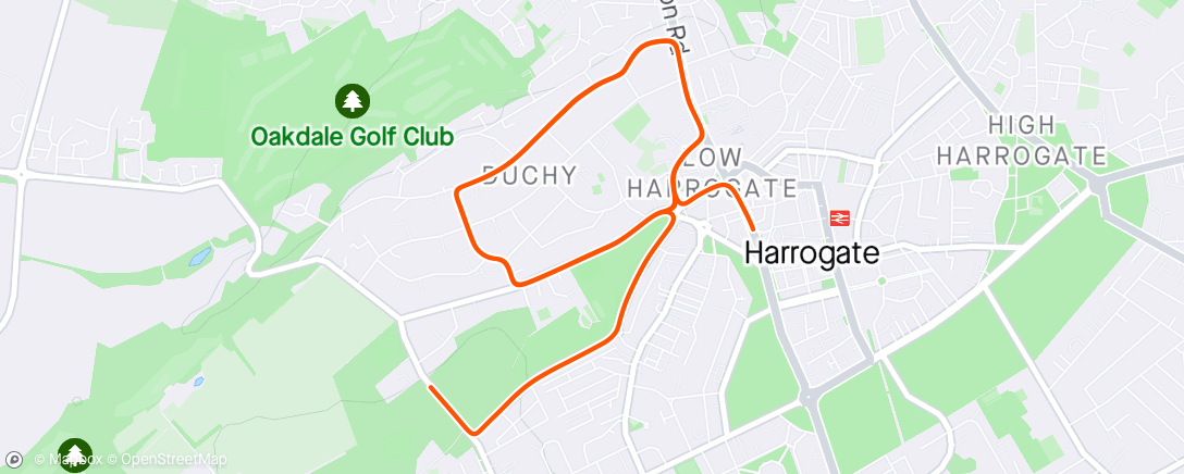 Map of the activity, Zwift - Race: Stage 1: Bag That Badge - Queen's Highway After Party (C) on Queens Highway After Party in Yorkshire