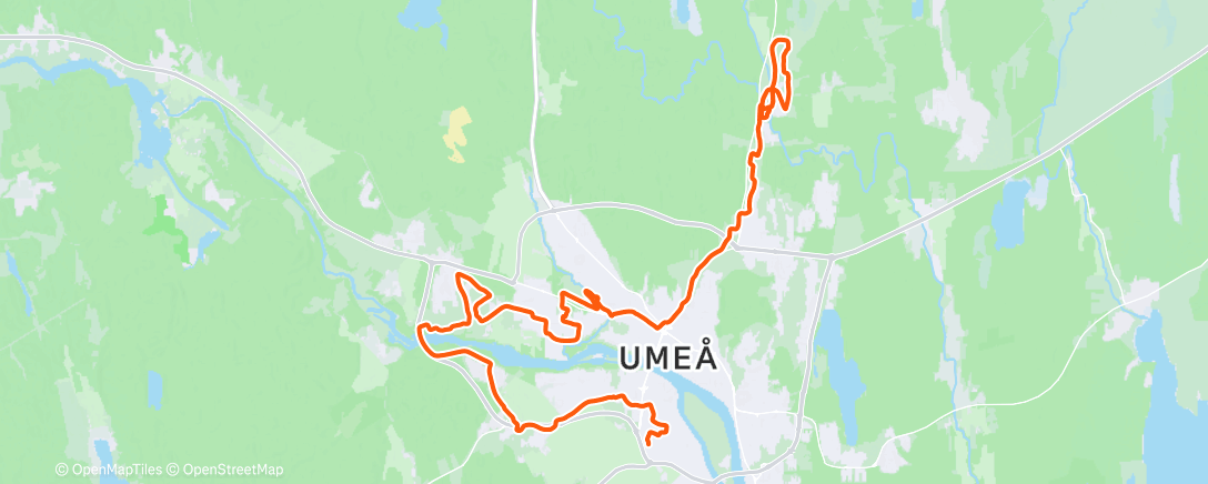 Map of the activity, Distans