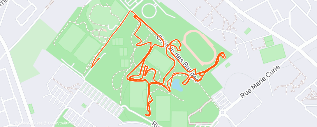 Map of the activity, Reco France Troyes