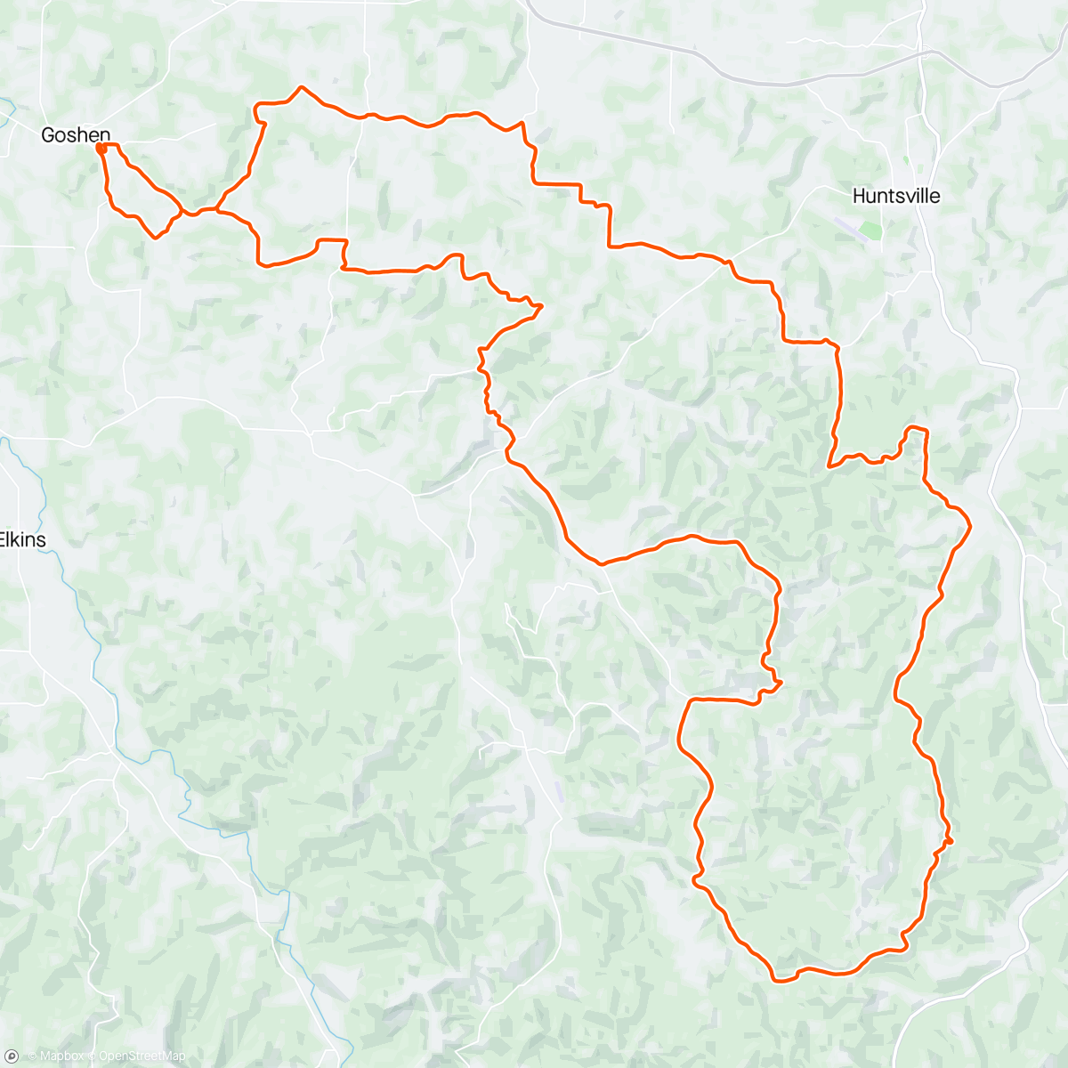 Map of the activity, 3rd 35-40 age group UCI gravel world qualifier