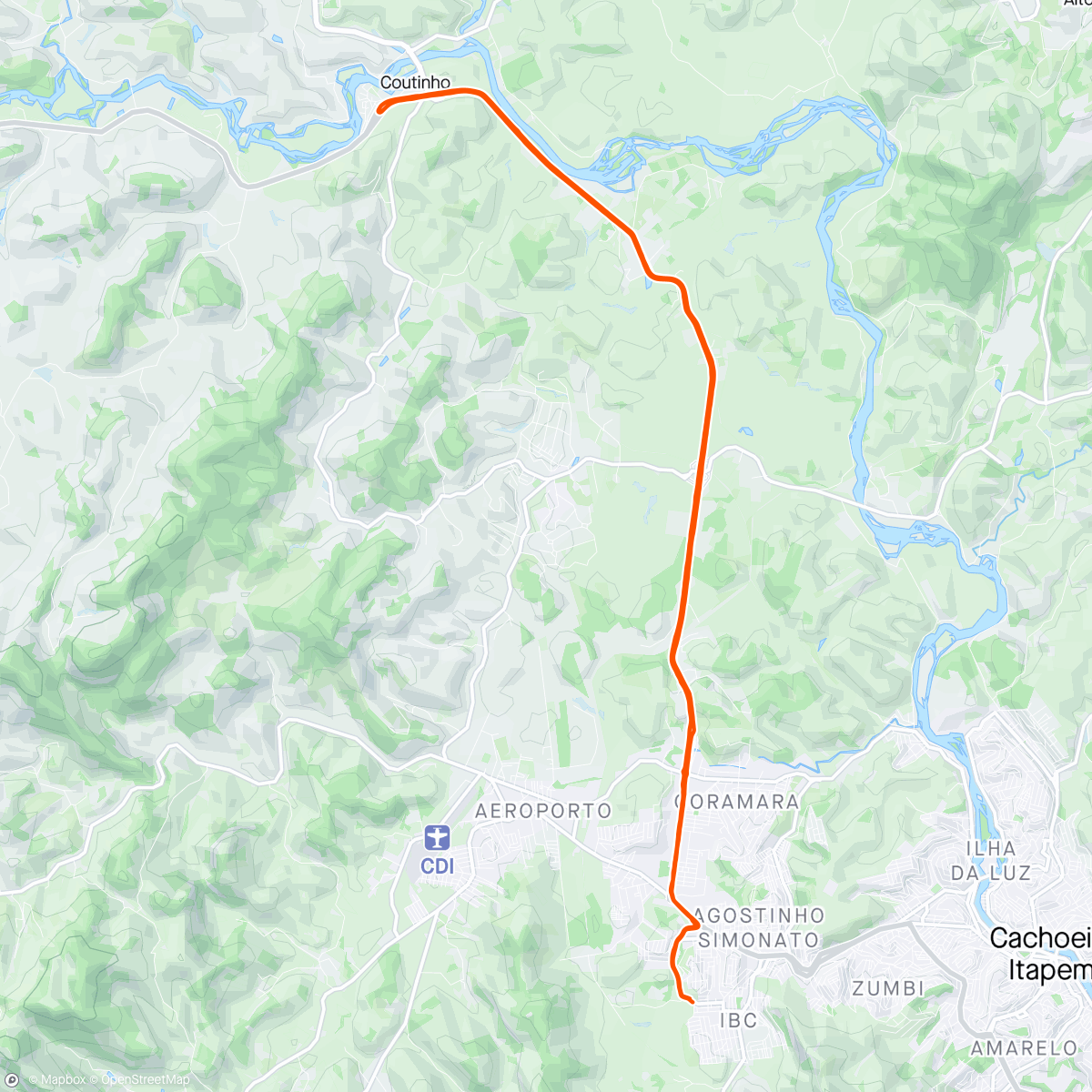 Map of the activity, Melhorando