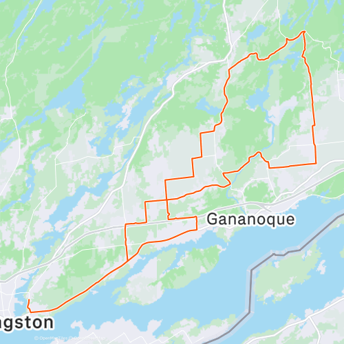 Kingston_gananoquelk 119.6 km Road Cycling Route on Strava