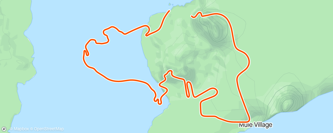 Map of the activity, Zwift - Wave Rider in Watopia