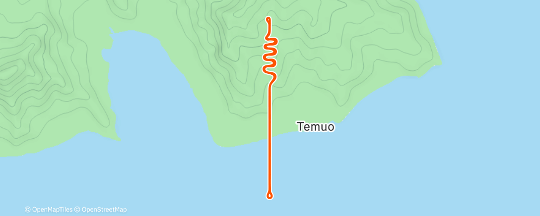 Map of the activity, Zwift - Oh Hill No in Watopia