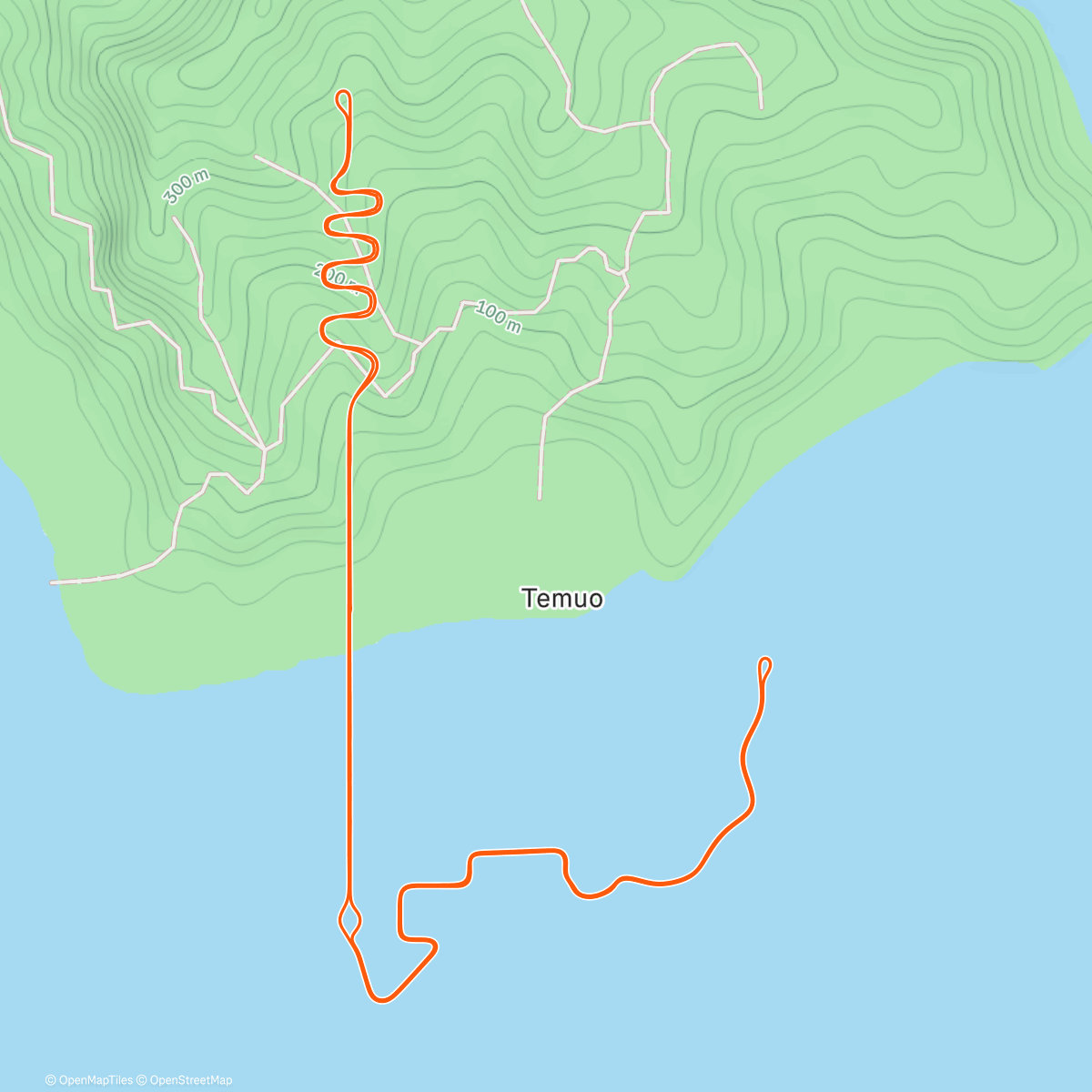 Map of the activity, Zwift - Hilltop Hustle in Watopia