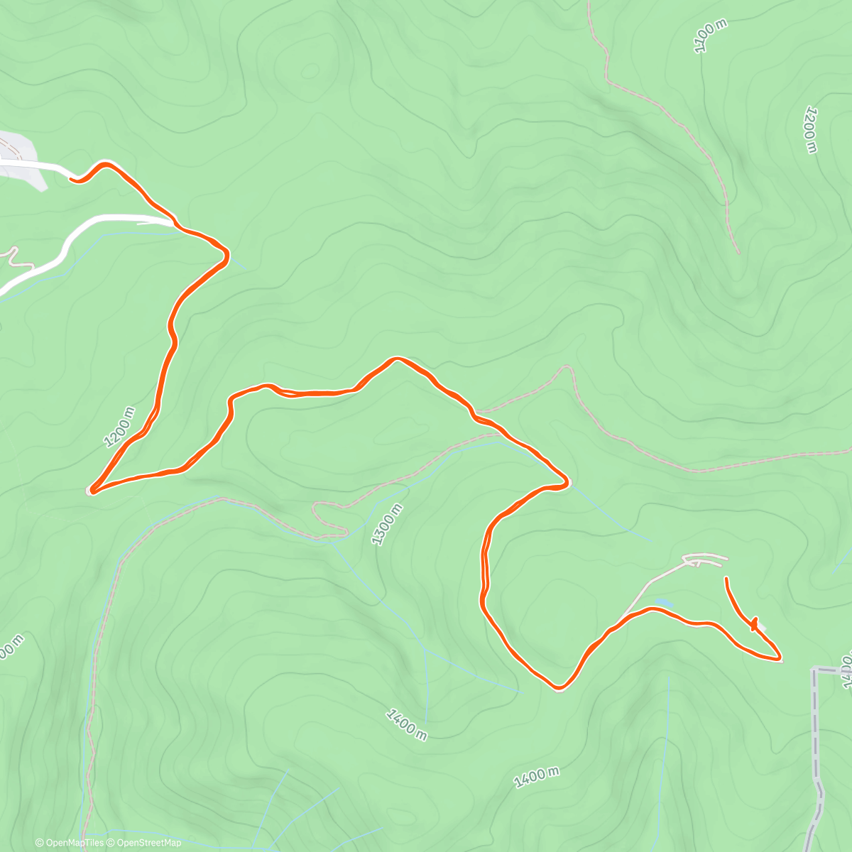 Map of the activity, Empty recycle bin  Hike 😇