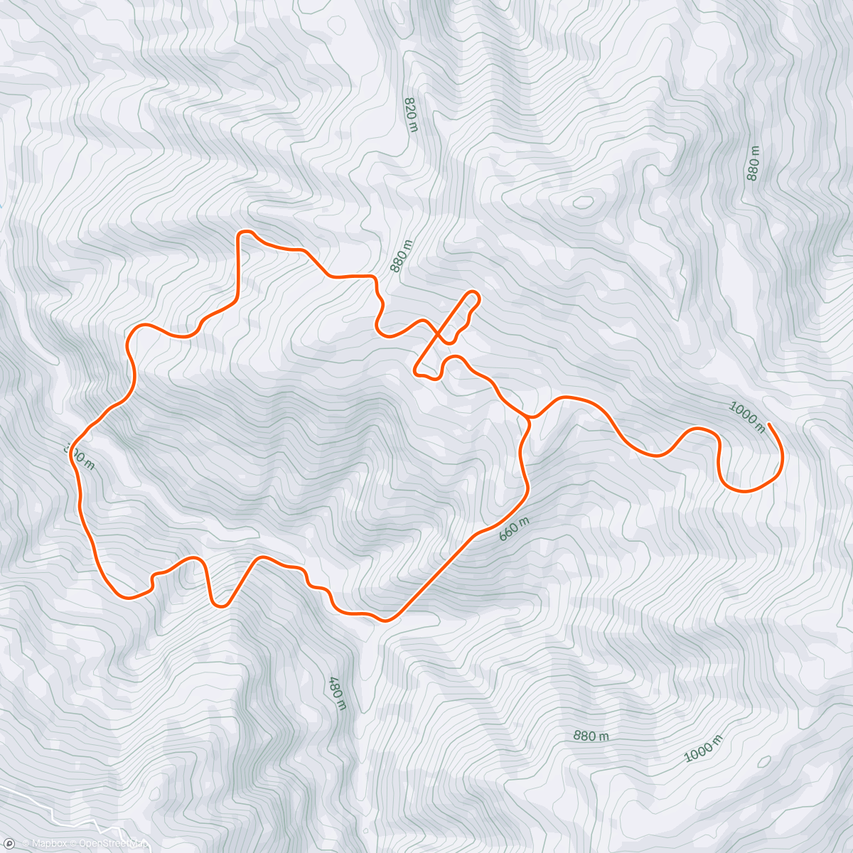 Map of the activity, Zwift - Croissant in France