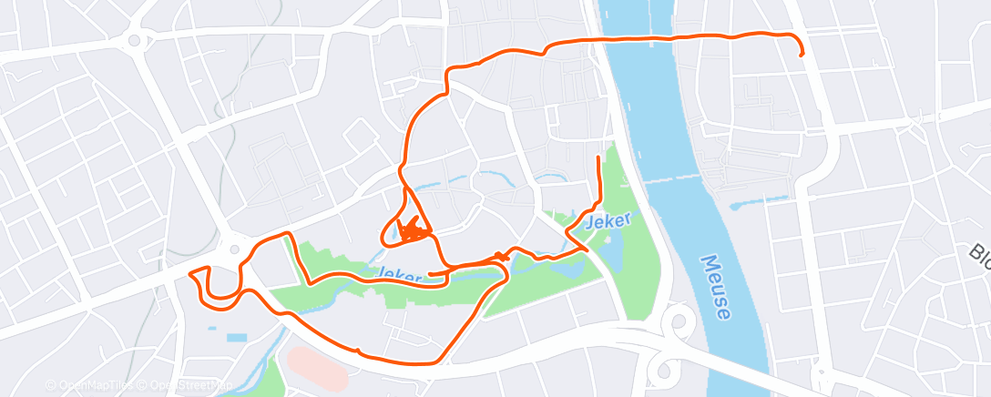 Карта физической активности (Hike Maastricht 🇳🇱)