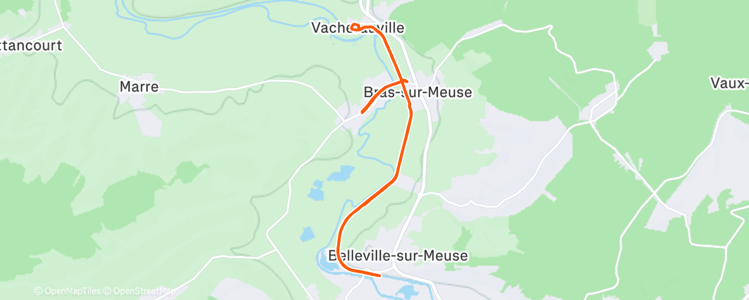 Map of the activity, CAPA