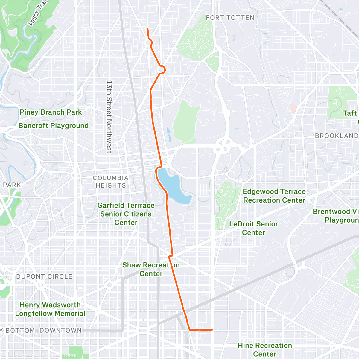 Map of the activity, Homebound