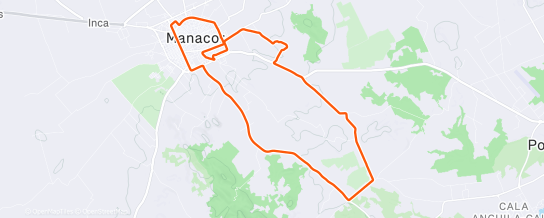 Map of the activity, Actividad matinal