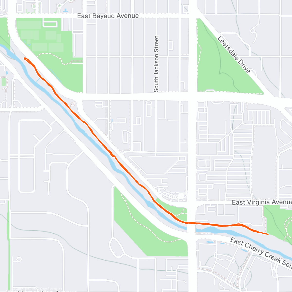 Map of the activity, Nice walk outside the office during my lunch break. Sad to see the park is no more because of building a movie theater and shops.