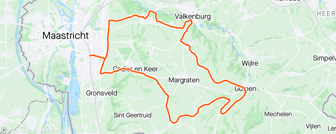Map of the activity, Pre Liège 🇧🇪