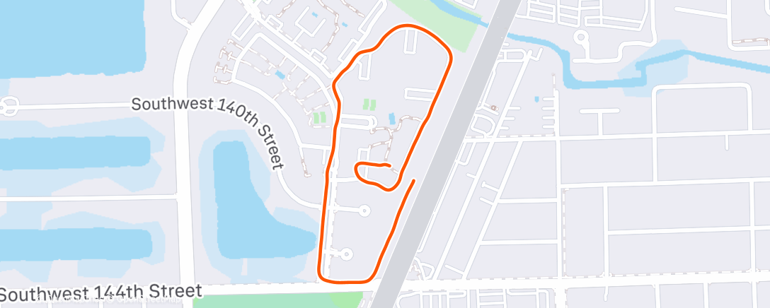 Карта физической активности (Lunch Run)