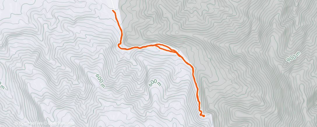 Map of the activity, Mosaic Canyon