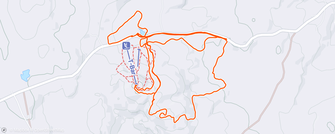 Map of the activity, Quick Rip w/ Nate & Chris