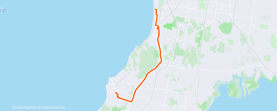 Map of the activity, More holiday commuting