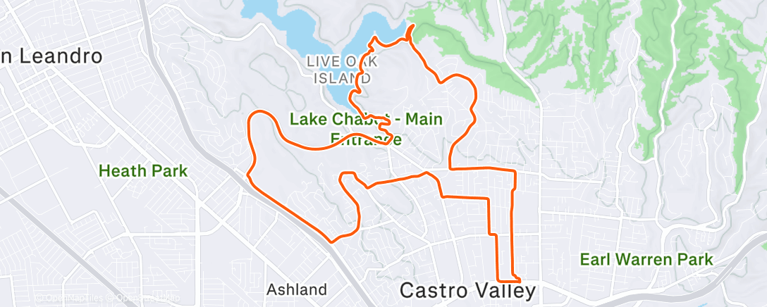 Mappa dell'attività After Dark Weather Window