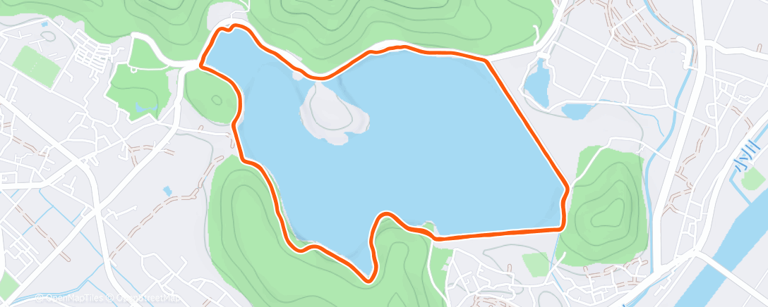 Map of the activity, 勝手に加古川マラソン2025