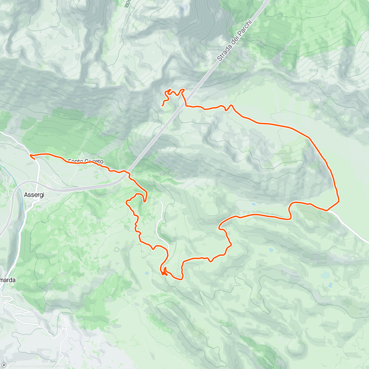 Map of the activity, ROUVY - Race: Campo Imperatore | Italy