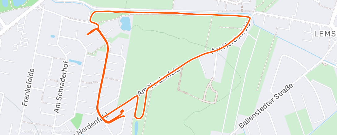 Карта физической активности (Morning Walk)